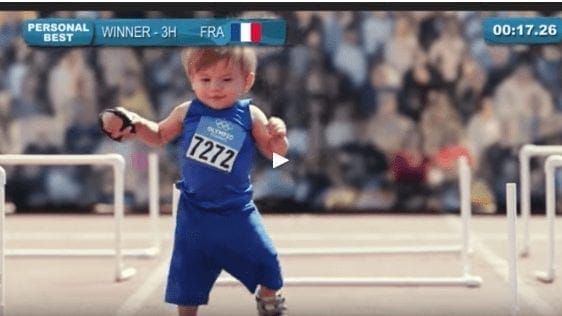 Adorable Baby Olympics