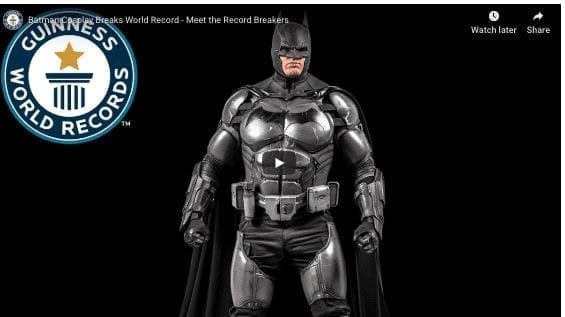 World Record: Batman Costume