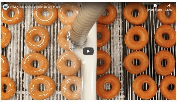 Inside Krispy Kreme Donuts