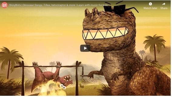 StoryBots:  Rapping Dinosaurs