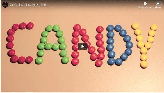 Sweet Candy Stop Motion