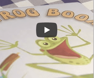 Magical Frog Prank Book