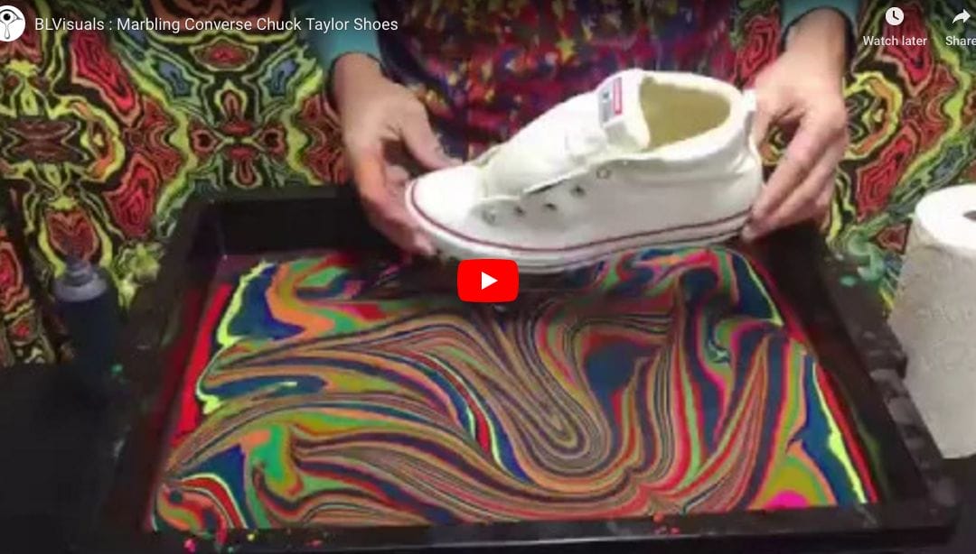 Chuck Taylor Sneakers Get Marbled