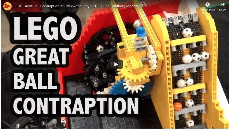 Lego Ball Contraption