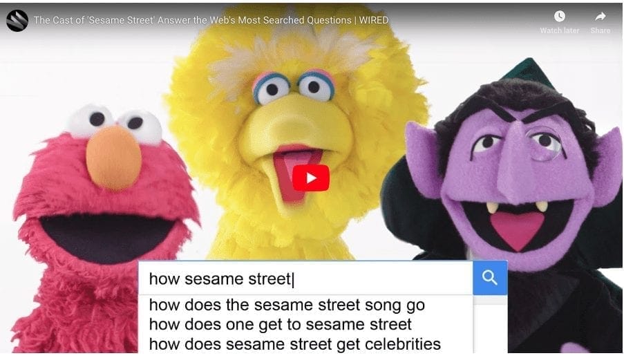 Sesame Street Interviewed