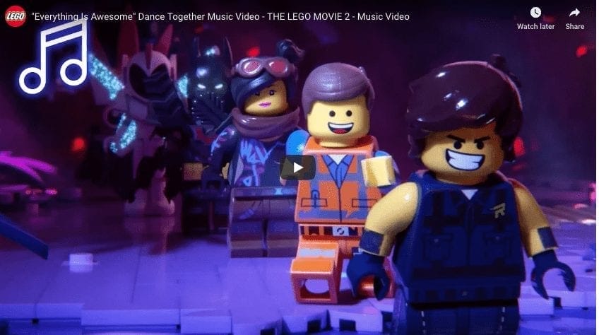 Everything Is Awesome Lego Music Video