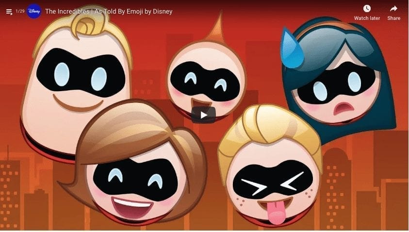 The Incredibles: As Told By Emojis