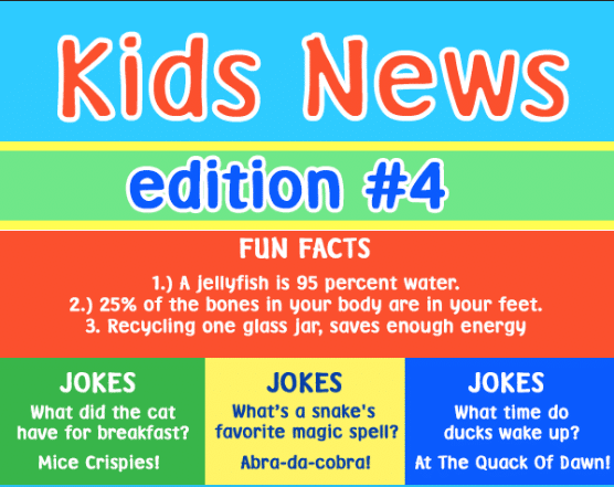 Kids News Edition #04
