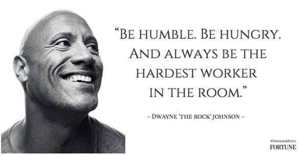 Words of Wisdom From The Rock