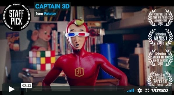 Captain 3D Animated Short