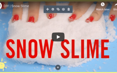 How To Make Snow Slime