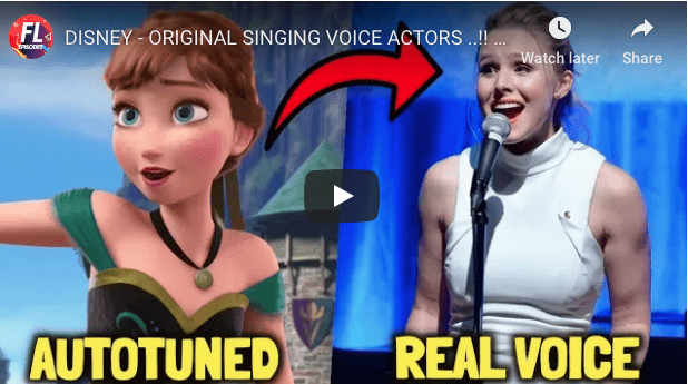 The Singers Behind Disney Movies
