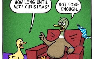 Relatable Duck Parenting After Christmas