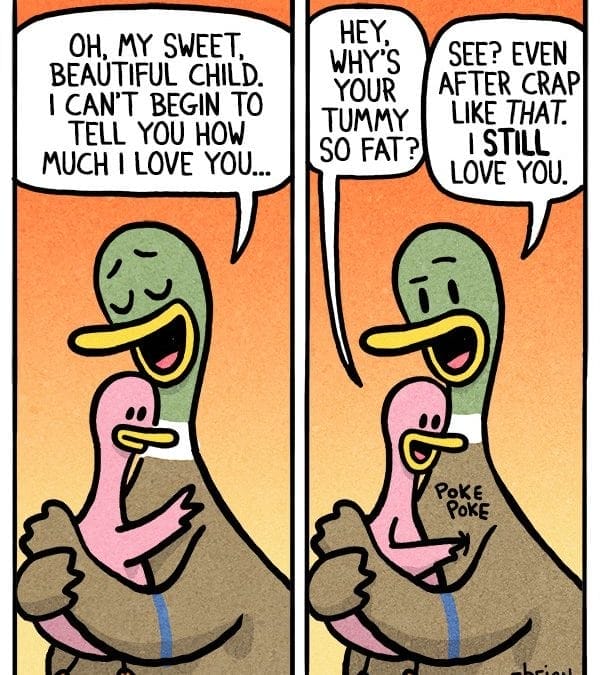 Relatable Duck Comics About Love