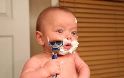 Dad Photoshops Funny Baby Pictures