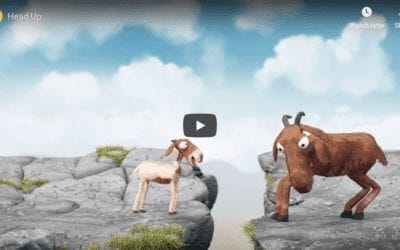 Funny Goats: Head Up