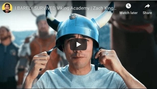 Zach King Viking Academy