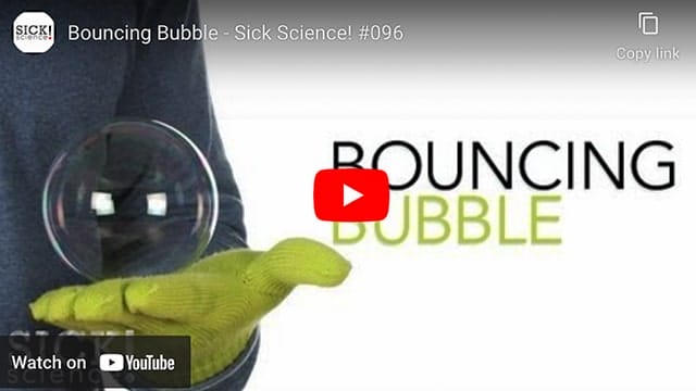 Make A Bouncing Bubble