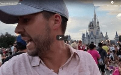 Hilarious Dad At Disneyland