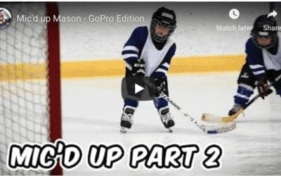 Funny 4 Year Old At Hockey Practice Wearing Go Pro