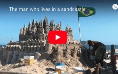 The Man Who Lives In A Sand Castle