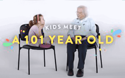 Kids Meet A 101-Year-Old