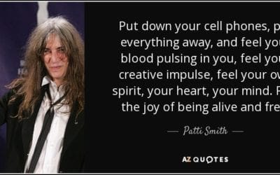 Words of Wisdom – Patti Smith