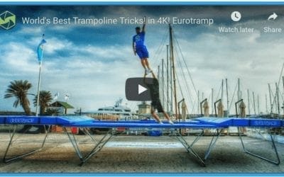 Trampoline Tricks In Slow Motion