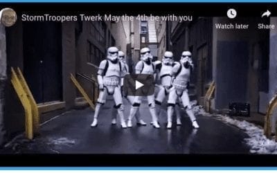 Dancing Stormtroopers