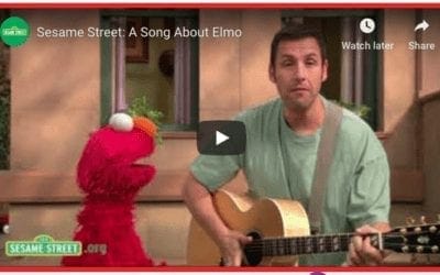 Adam Sandler & Elmo