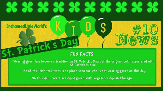 St. Patricks Day Kids News Special