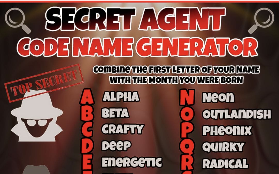 Super Spy Name Generator