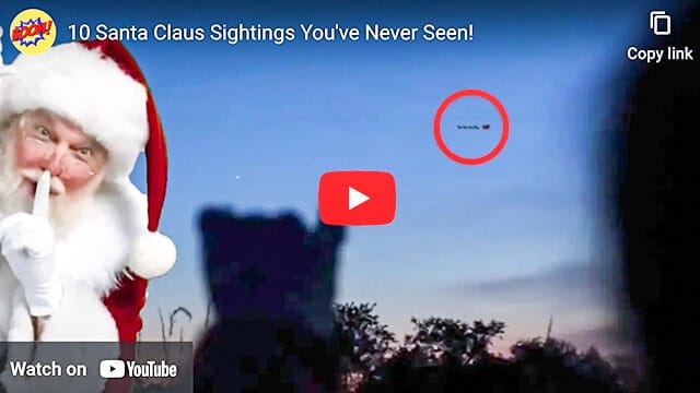 10 Santa Claus Sightings