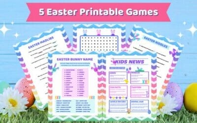5 Printable Easter Activities For Kids