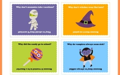 Free Printable: Halloween Lunchbox Notes 🎃