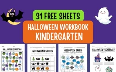 Free Printable: 31 Halloween Worksheets 🎃