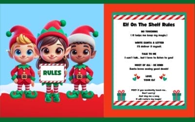 Free Printable: Elf On The Shelf Rules