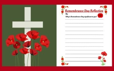 Free Printable: Remembrance Day Reflection